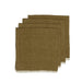 Caravan Home | Chunky Linen Forest Green Napkins.