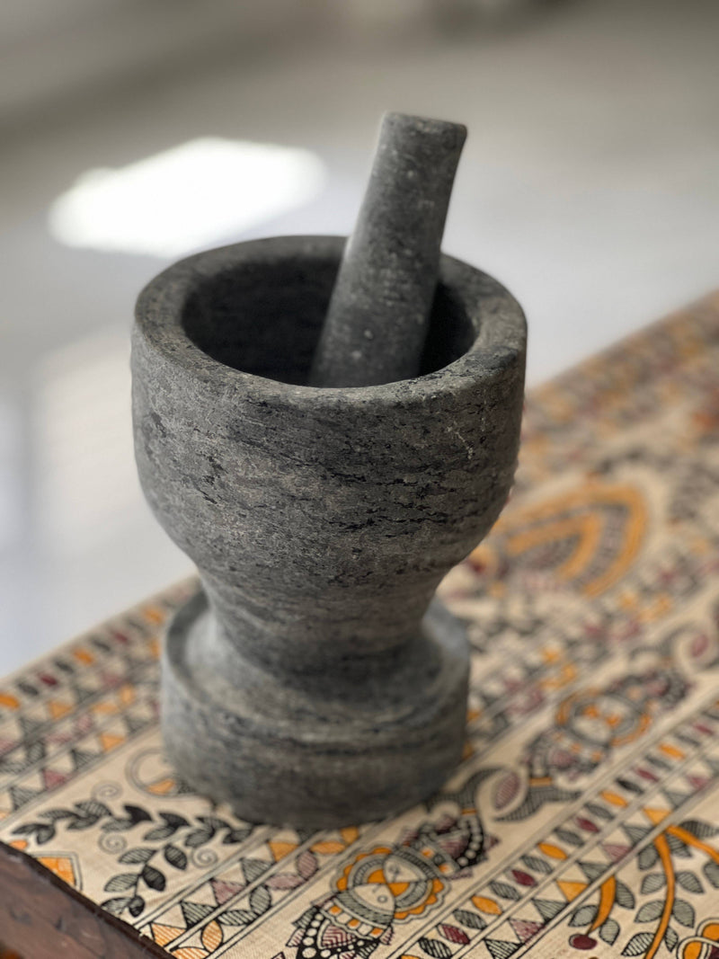 Molcajete + Tortilla Basket