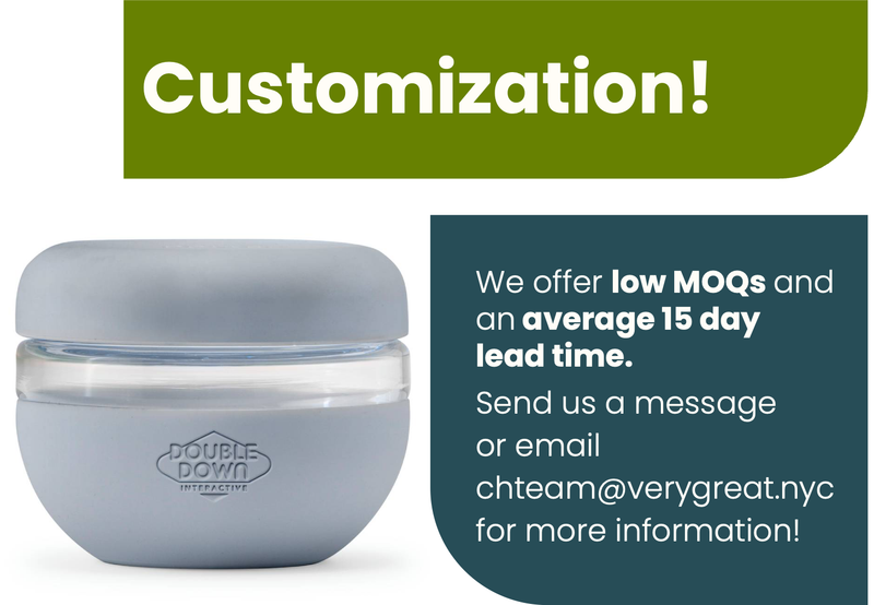 W&P | Glass Seal Tight To-Go & Storage Bowl: Cream - 16 oz