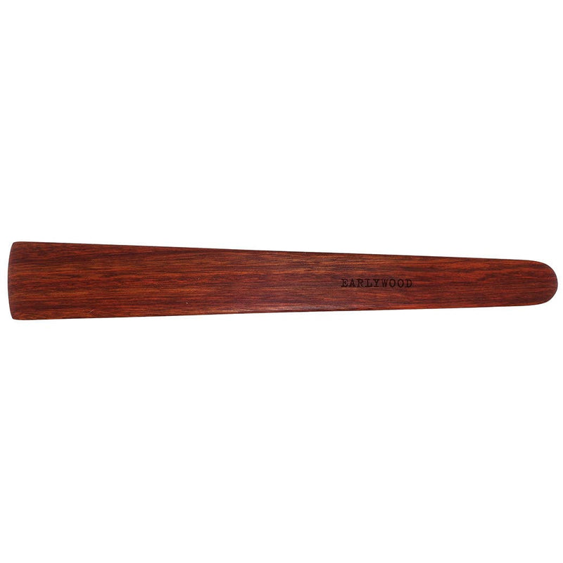 Earlywood | Large Flat Wooden Saute Spatula - Mexican Ebony