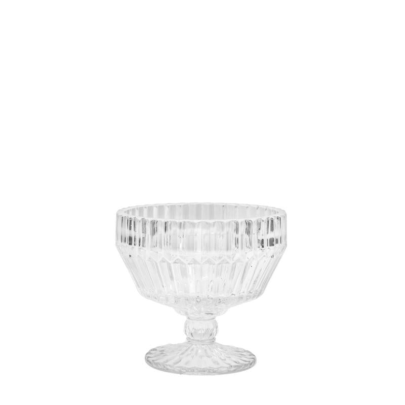 Fortessa | Archie Clear 10oz Footed Dessert Bowl