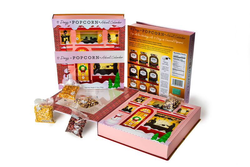 Wabash Valley Farms - 12 Days of Christmas Popcorn Advent Calendar Book