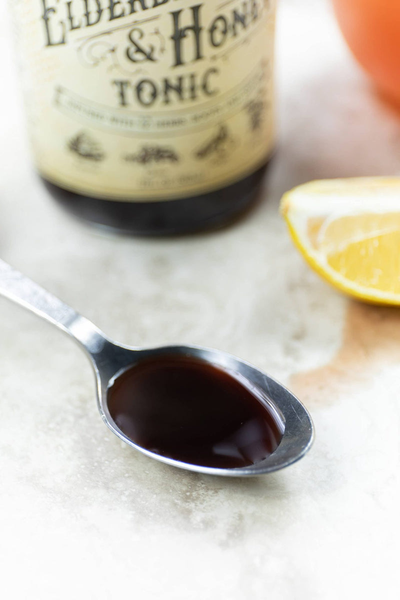 Roots And Leaves | Elderberry & Honey Tonic, 16 oz