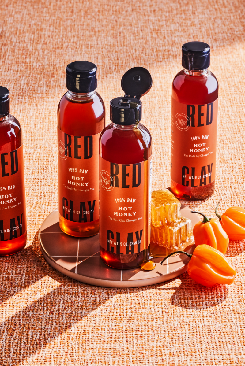 Red Clay Hot Sauce | Spicy Peach Honey