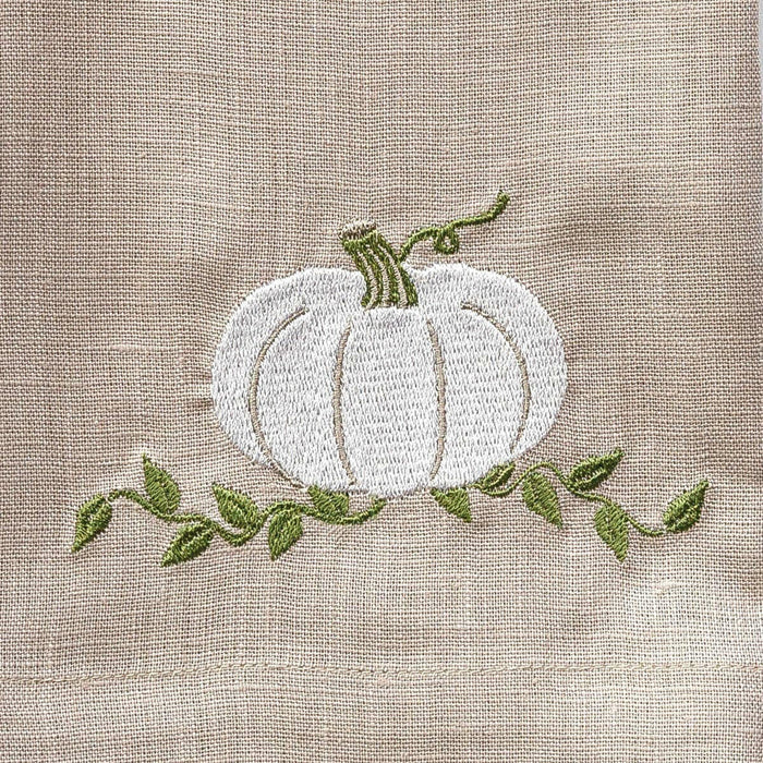 Crown Linen Designs | Pumpkin Linen Towel.