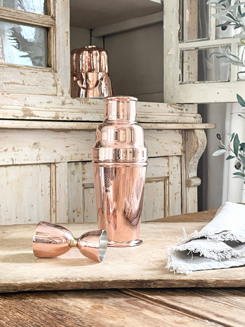 Coppermill Kitchen | CMK Vintage Inspired Cocktail Shaker & Jigger