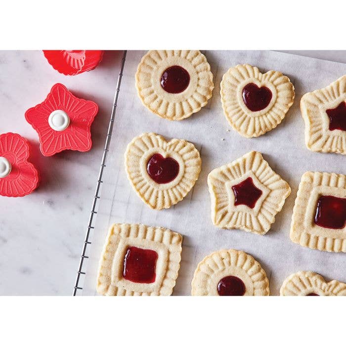 King Arthur Thumbprint Cookie Cutters 4-Piece Set