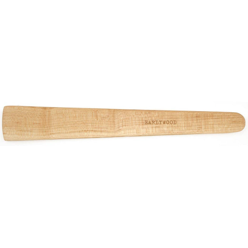 Earlywood - Large Flat Wooden Saute Spatula: Bloodwood