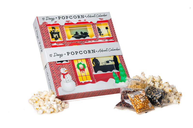 Wabash Valley Farms - 12 Days of Christmas Popcorn Advent Calendar Book