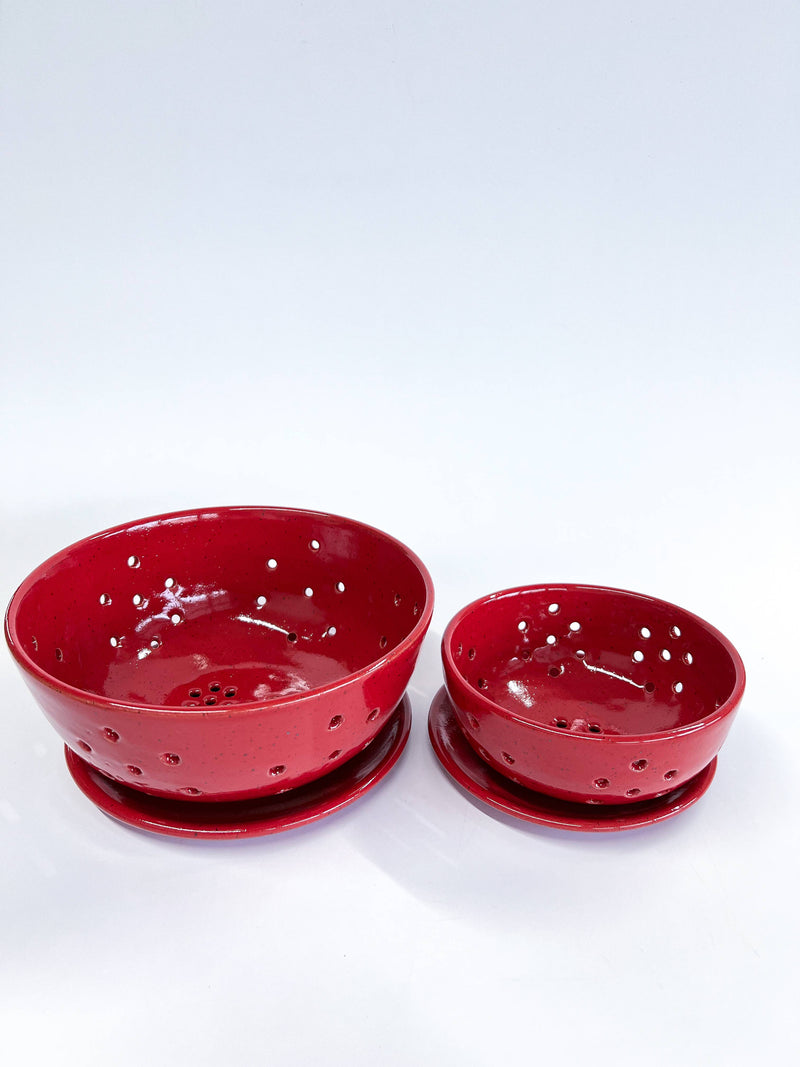 RachaelPots - Small Berry Bowl With Dish: Sage