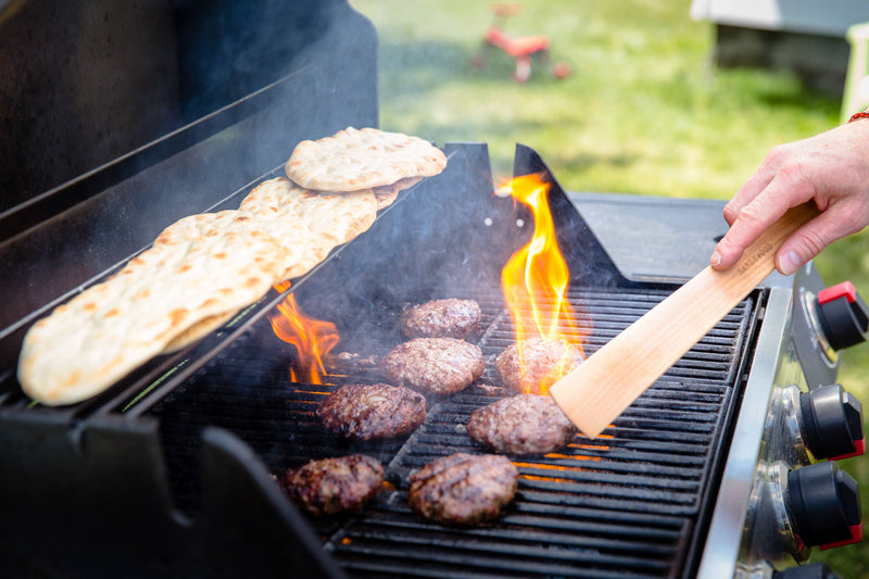 Earlywood | Large Flat Wooden Saute Spatula - Mexican Ebony