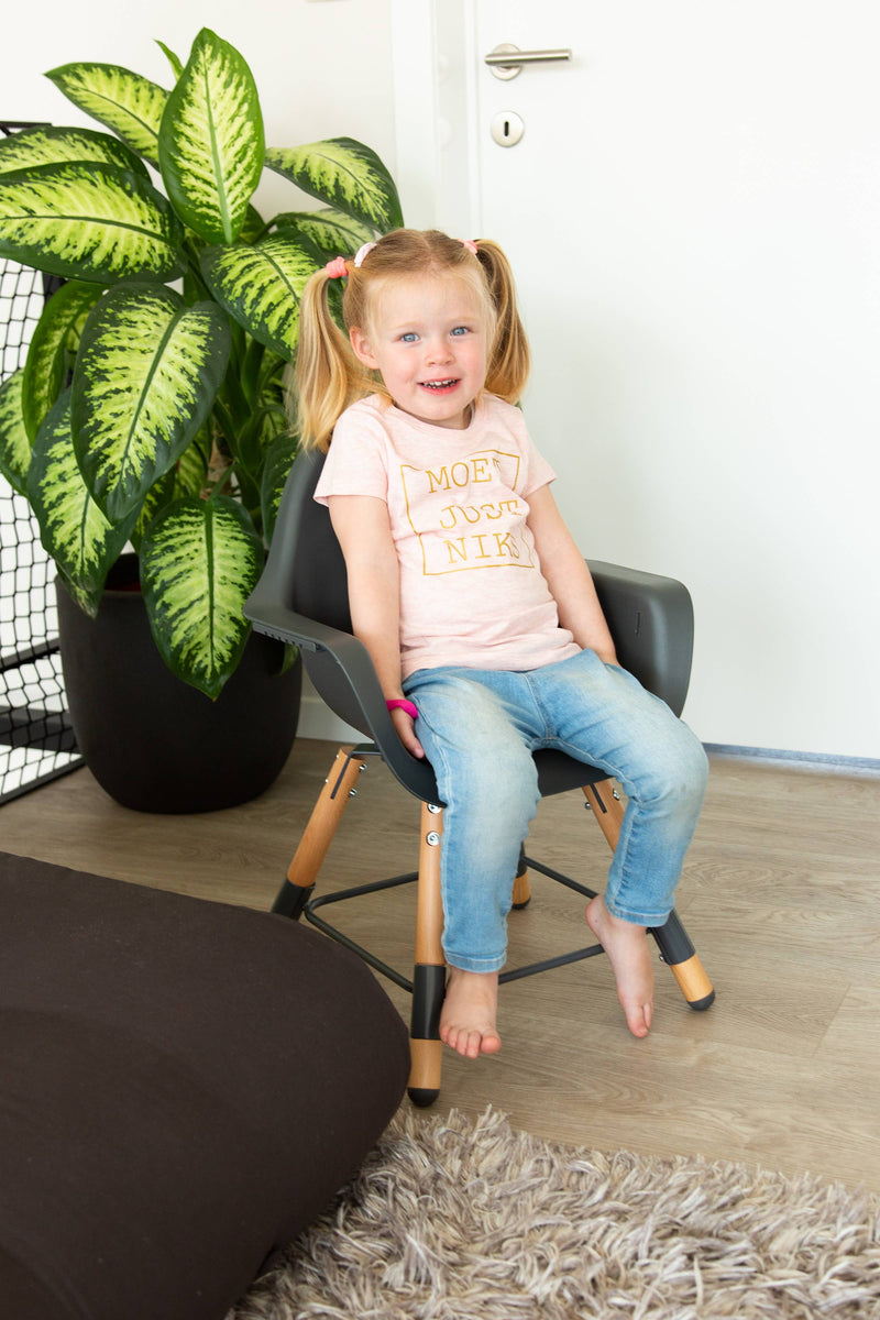 BEABA & Childhome | Childhome Evolu ONE.80° High Chair - Anthracite