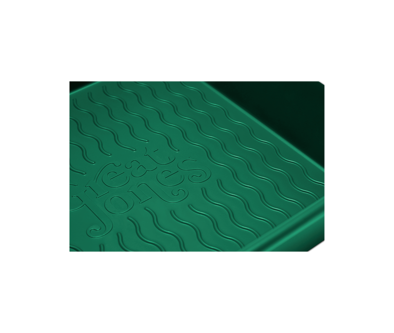 Great Jones | Square One - Blueberry baking pan featuring a wavy, nonstick surface for easy release, ideal for perfect 9x9-inch bakes.