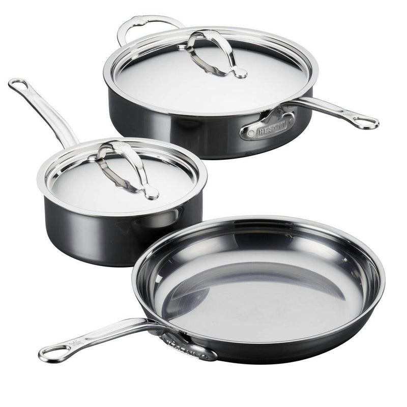 Hestan | Titanium Essential 5-Piece Cookware Set.