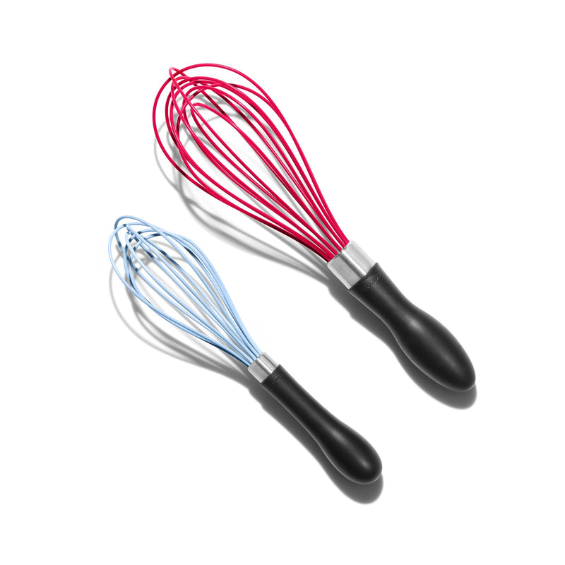 OXO | Good Grips 2-Piece Silicone Whisk Set