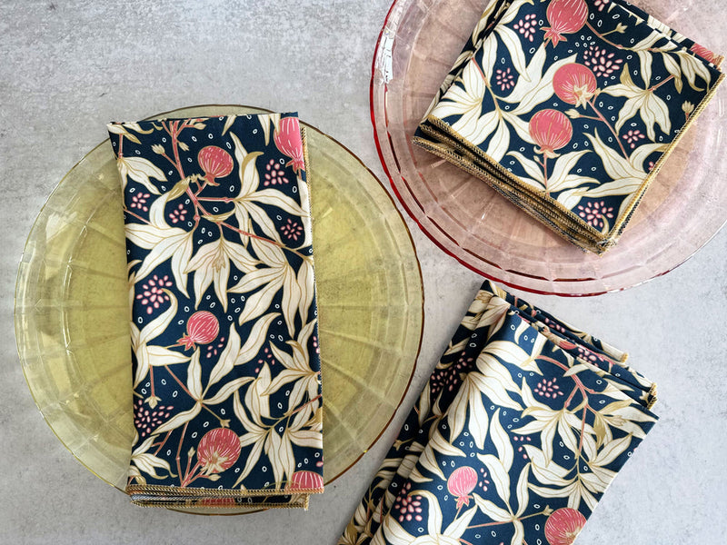 Dot and Army | Gooseberry Cloth Napkins