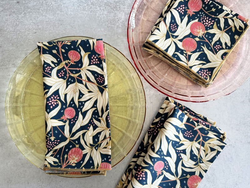 Dot and Army | Gooseberry Cloth Napkins