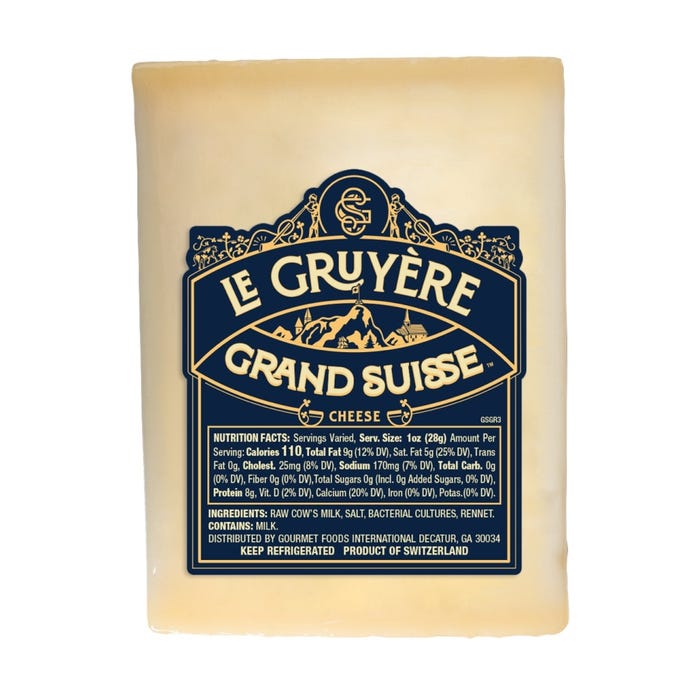 Grand Suisse |  Gruyere 8 oz
