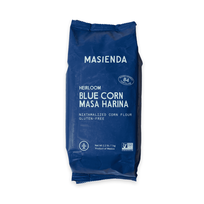 Masienda | Heirloom Corn Masa Harina, Blue Corn