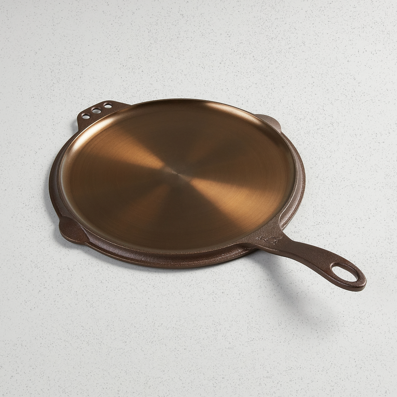 Smithey No. 12 Flat Top Griddle with polished cooking surface