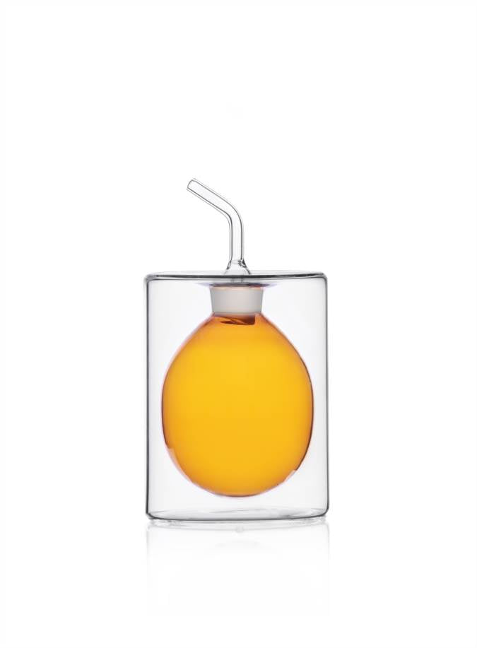 Cilindro Colored Green Oil Bottle - Thumbnail 3