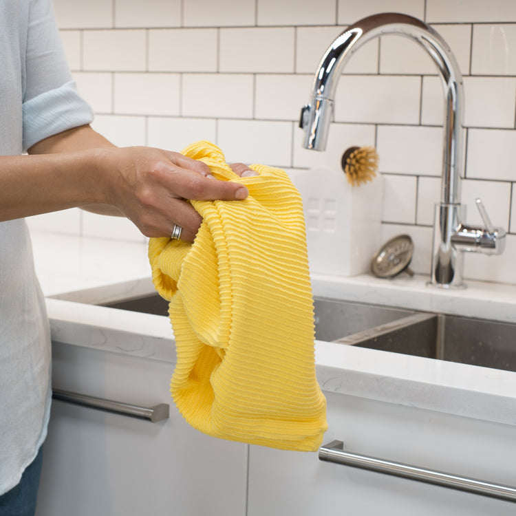 Danica | Ripple Dishtowel, Lemon
