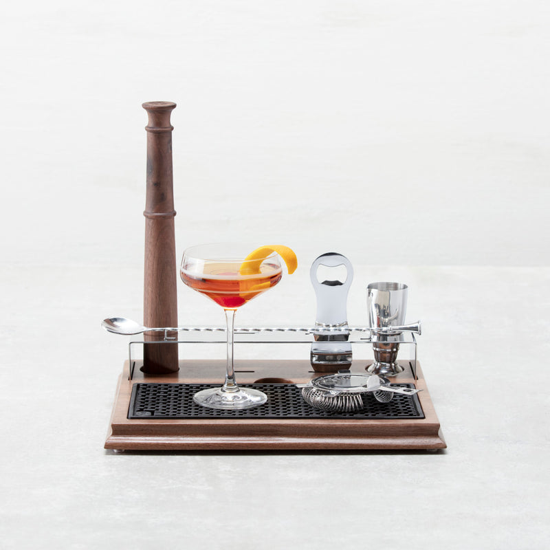 Fortessa Crafthouse | Bar Tools with Stand & Bar Mat