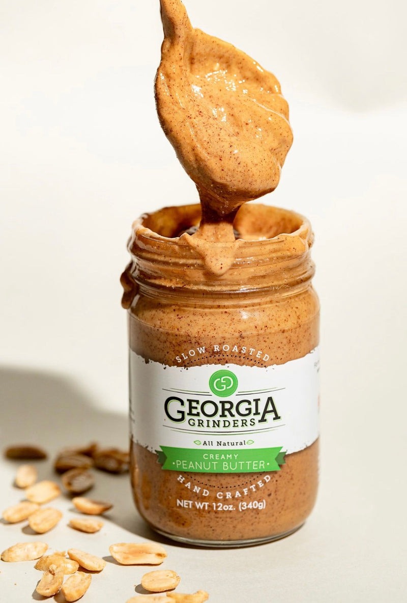 Georgia Grinders | Nut Butters - Organic Creamy Peanut Butter