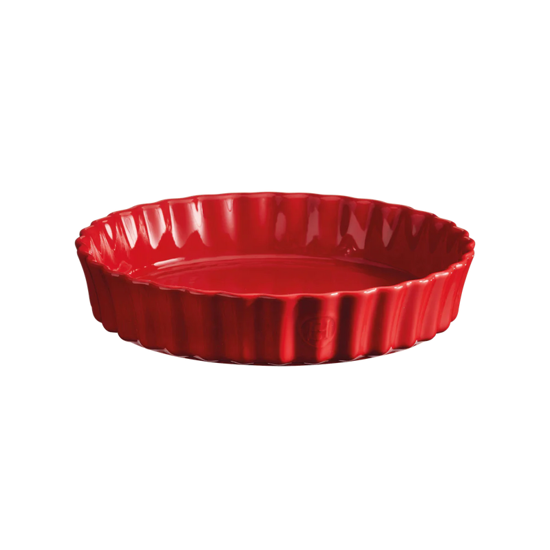 Emile Henry | Deep Tart & Flan Dish, Burgundy