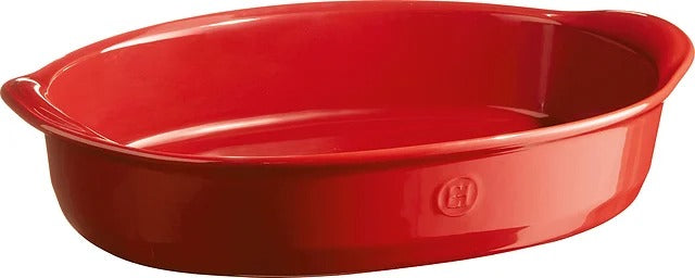 Emile Henry | The Right Dish, Large Oval, Burgundy