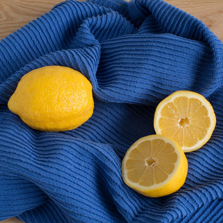 Danica | Ripple Dishtowel, Royal Blue