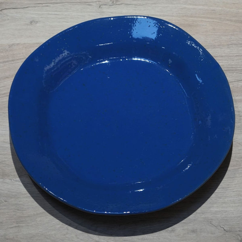 La Gabbianella | Lucca, Round Platter, Olive Green