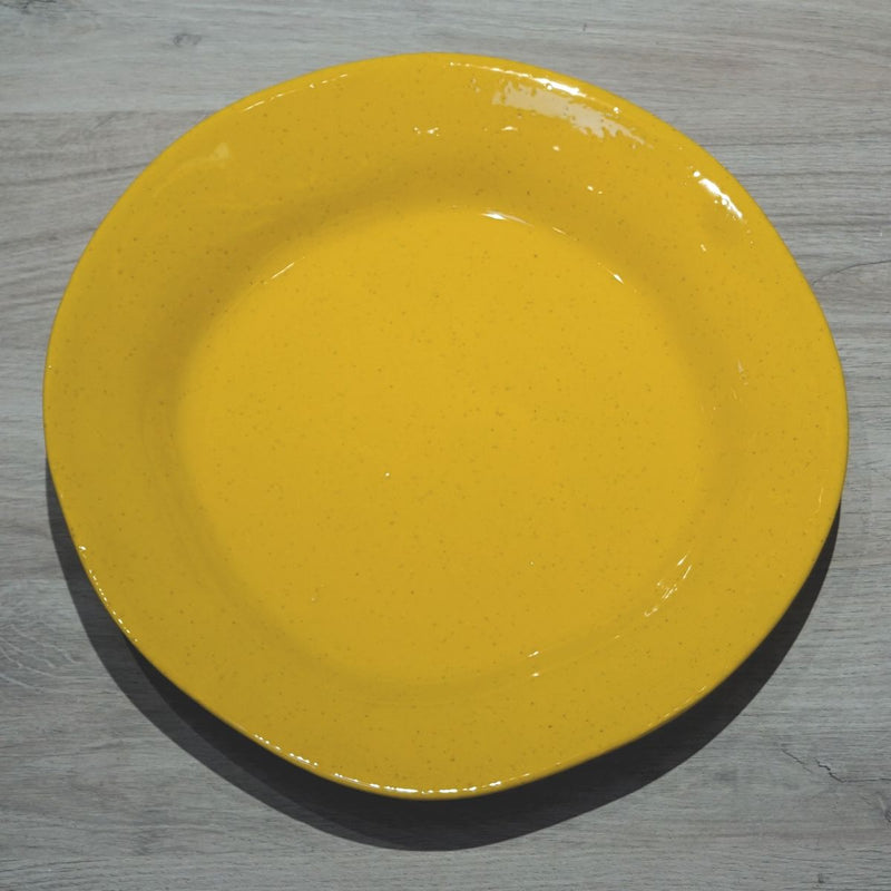La Gabbianella | Lucca, Round Platter, Olive Green