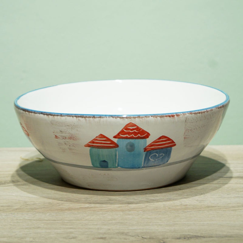 La Gabbianella | LUCCA, Serving Bowl, Olive Green
