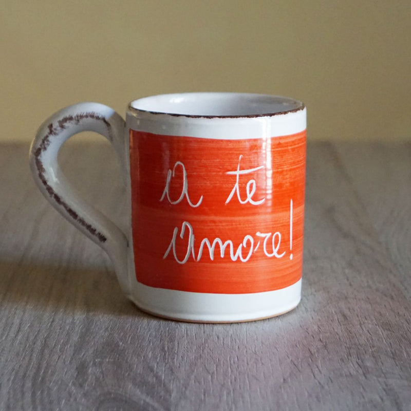 La Gabbianella |  Lucca, Tonda Mug, Olive Green