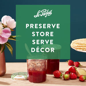Le Parfait | Faceted French Jam Jar, 324ml (11oz)