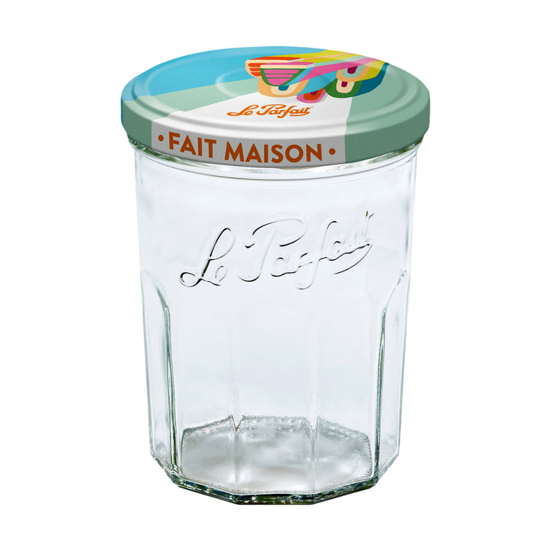 Le Parfait | Faceted French Jam Jar, 385ml (13oz)