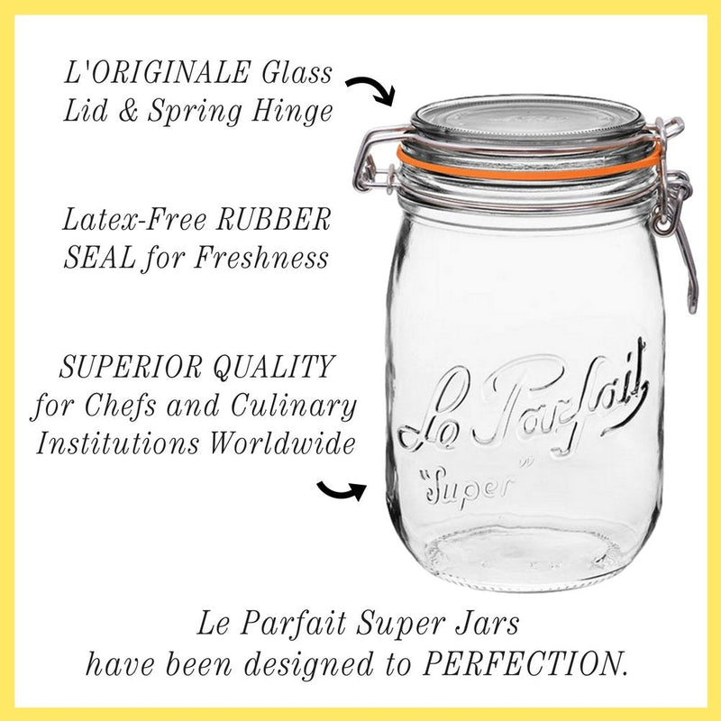 Le Parfait | Super Jars, 1L (32 oz)