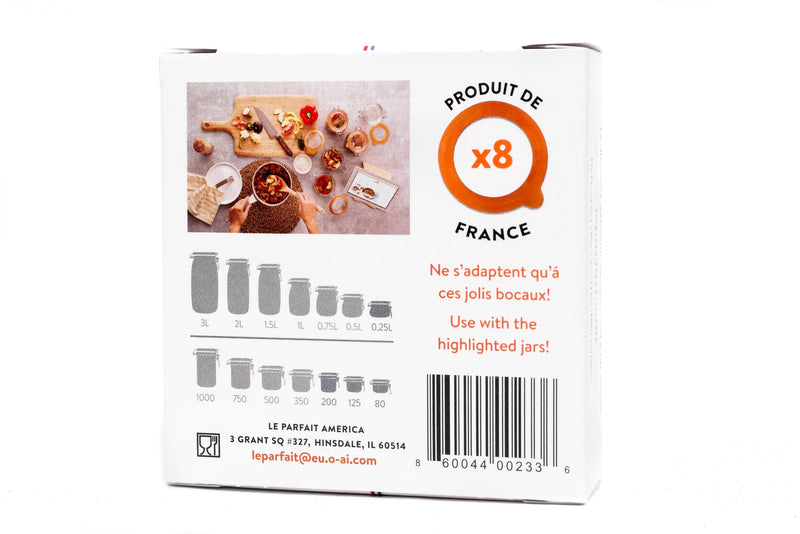 Le Parfait | Rubber Seals for Super Jars and Super Terrines, 85mm