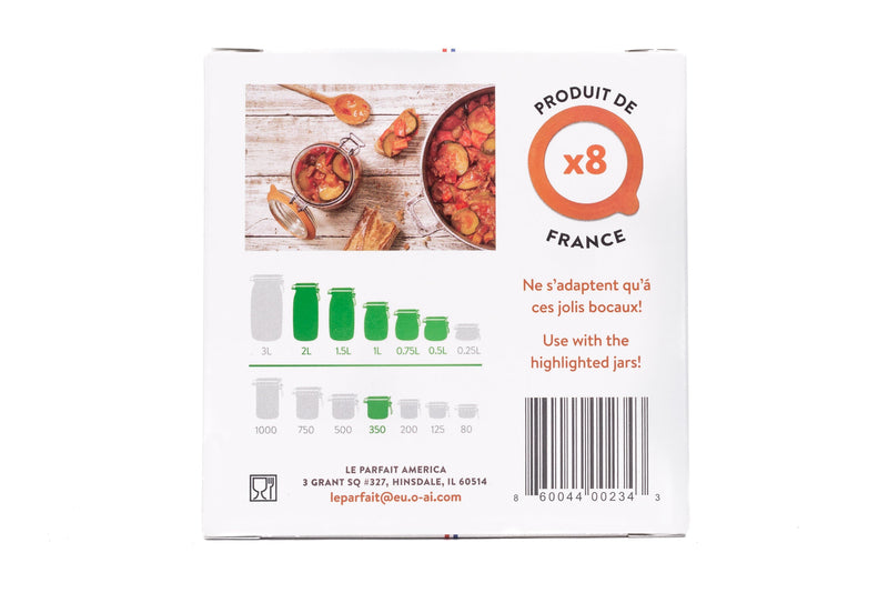 Le Parfait | Rubber Seals for Super Jars and Super Terrines, 85mm