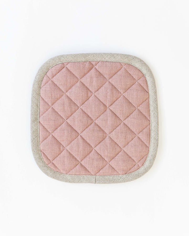 MagicLinen | Linen pot-holder in Woodrose