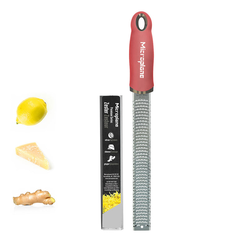 Microplane | Premium Classic Series Citrus Zester, Fuchsia