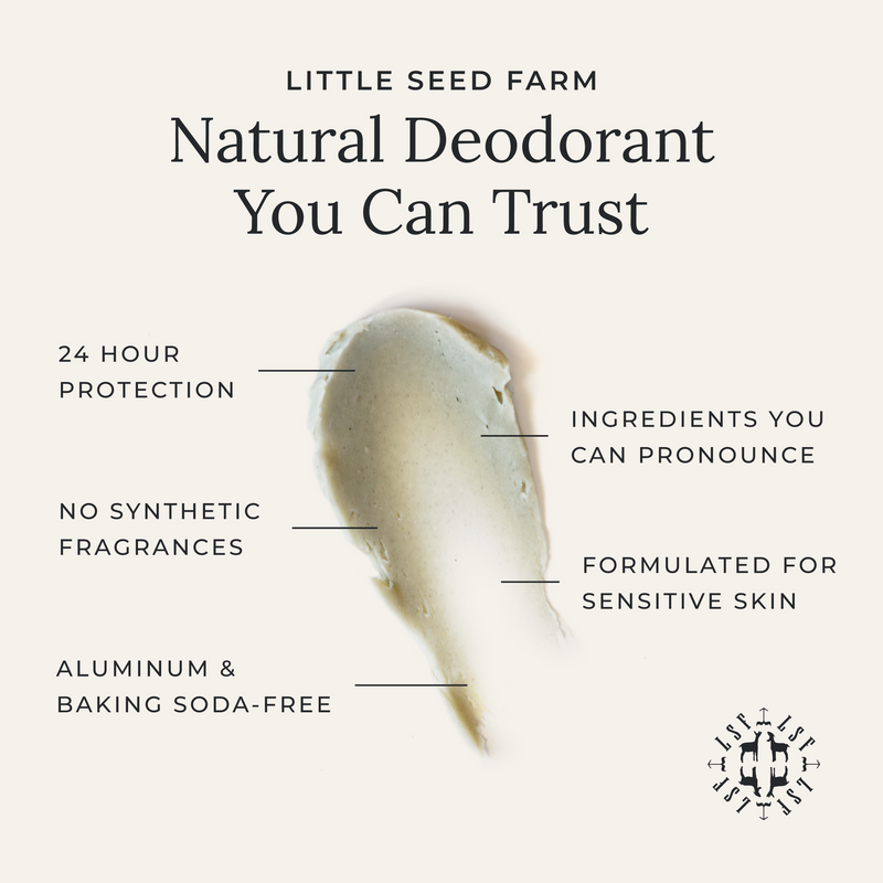 Little Seed Farm | Charcoal Deodorant Cream