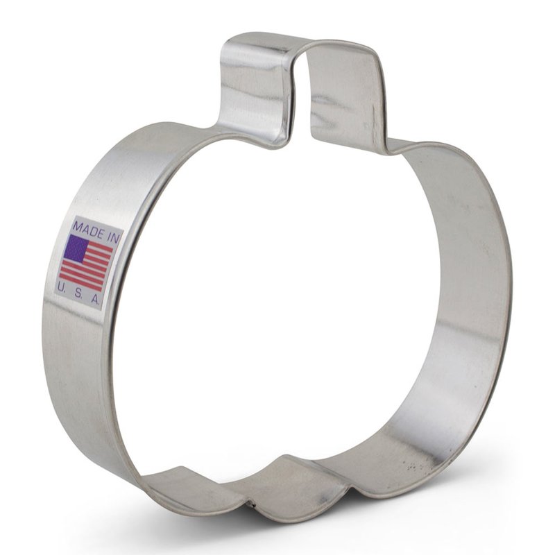 Ann Clark Pumpkin Cookie Cutter, a premium baking tool for festive autumn and Halloween treats, made by America's largest cookie cutter manufacturer.