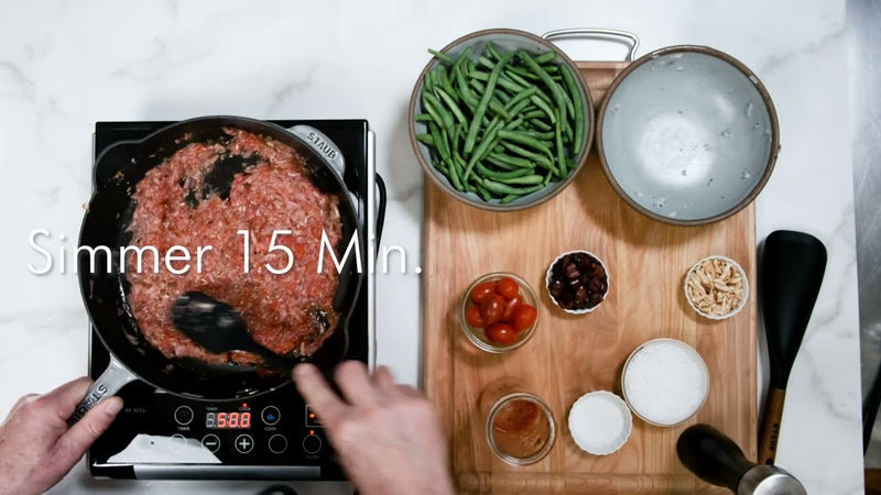 Staub | Traditional Deep Fry Pan 11 inch - Deep Blue