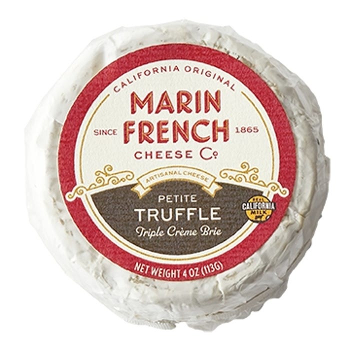 Marin French Cheese Co. | Petite Truffle Triple Creme Brie 4 oz