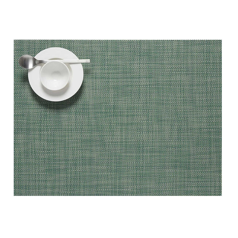 Chilewich | Mini Basketweave Rectangle Placemats - Ivy
