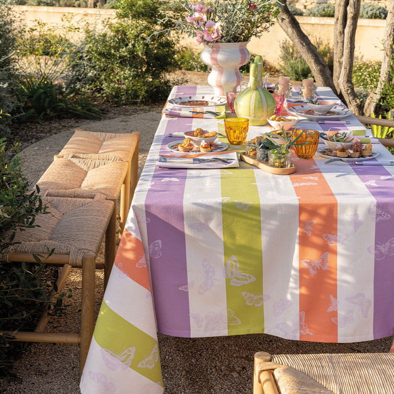 Le Jacquard Francais | Bal Des Papillons Napkin, Pink