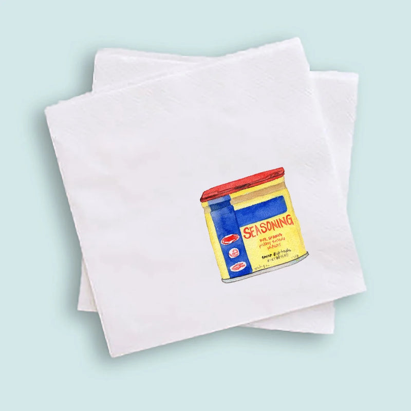 Grace Langdon Art | Georgia Tech Cocktail Napkins