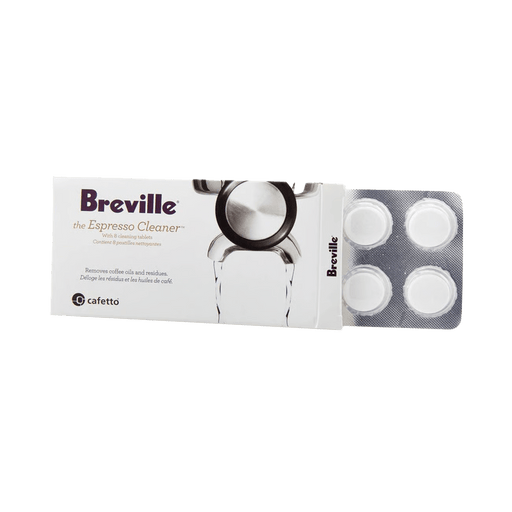 Breville | Espresso Cleaning Tablets, pack of 8, for removing coffee oils and residues from Breville espresso machines, essential for maintaining optimal brewing performance.